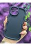 iPhone 12/12 Pro Compatible Soft Textured Wave Edge Matte Black Case - 3
