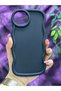 iPhone 14 Plus / 15 Plus Compatible Soft Textured Wave Edge Matte Black Case - 2
