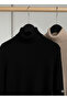 Set of 3 Thick Soft Textured Winter Cotton Turtleneck Fleece-Lined Slimfit High Neck Sweater - 5