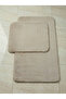 Bonnie Rabbit Hair, Non-Slip Bottom, Fluffy, Ultra-Luxury, Washable 2-Piece Bath Mat - 7