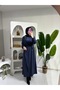 فستان قماش كوبيرا بتصميم بويدان