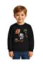 Unisex Braınrot Printed Children's Swaetshirt 3 Thread Raised - 2