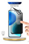 Honor X8d 4G 2025 Premium Nano Ceramic Privacy Full Cover Matte Flexible Clear/Black - 4