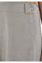 Midi Length Side Elasticated Klyos Skirt - 4