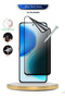 Honor X8d 4G 2025 Premium Nano Ceramic Privacy Full Cover Matte Flexible Clear/Black - 3