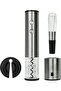 4 in 1 Wine Opener Set with Foil Cutter Aerator Stopper, Automatic Corkscrew Stainless Steel Wine Bo - 2