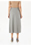 Midi Length Side Elasticated Klyos Skirt - 3