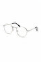 Round Model Optical Compatible Transparent Unisex Glasses Metal Frame - 3