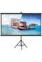 150” Portable Foldable Projector Screen with Stand
