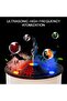 Home, Volcano Essential Oil Diffuser, 300ml Flame Air Diffuser with Flame Light, Remote Control, Aut - 5