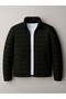3-Piece Men's Winter Combination Pack – 1 Puffer Jacket + 2 Corded Fabric Crew Neck Thick Knit Sweaters - 2