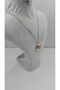 Stainless Steel Gold Color Zircon Stone Phoenix Alya Necklace - 4