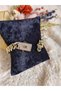 Gold Detailed Steel Zircon Stone Thick Gourmet Bracelet - 5