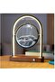 360° Rotatable Quicksand Sand Art with USB Charging, 3-Way Table Lamp - 3