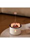 Home, Volcano Essential Oil Diffuser, 300ml Flame Air Diffuser with Flame Light, Remote Control, Aut - 4