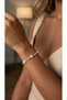 Xuping Bracelet Tarnish-Free Anti-Allergic with Pearl and Heart Figure (2 Years Importer Warranty)