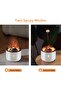 Home, Volcano Essential Oil Diffuser, 300ml Flame Air Diffuser with Flame Light, Remote Control, Aut - 2