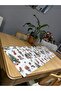 Black Christmas Patterned Runner - 2