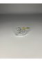 Transparent Cat-Shaped Cat Hair Storage Capsule Memory Container Keychain Bag Charm Horizontal