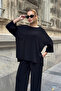 Women's Modal Fabric Blouse Pantalon Bottom Top Set - 5