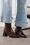 حذاء روزا بوردو ذو الكعب العالي ذو المقدمة المدببة - 3