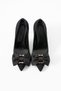 Riva Black Stiletto Heeled Shoes - 2