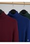 Set of 3 Soft Textured Winter Cotton Turtleneck Fleece-Lined Slimfit High-Neck Sweater Special Series - 2