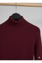 Set of 3 Soft Textured Winter Cotton Turtleneck Fleece-Lined Slimfit High-Neck Sweater Special Series - 3