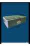 Under Bed Organizer Multi-Purpose 5 Pieces Gray Clothes Storage Bag with Window 64 X 45 X 22 cm - 6