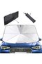 Car Sun Shade Protector Umbrella Auto Front Window Sunshade(145cm*79cm)