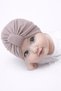 Gray turban hat - 2