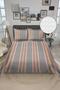 Shiny Velvet Fabric Quilted Double Bedspread Set (3 Pieces) Cky0056 - 2