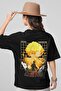 Zenitsu Agatsuma Back Printed Unisex Oversized Anime T-Shirt - 3