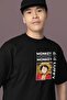 Monkey D. Luffy One Piece Back Printed Unisex Oversized Anime T-Shirt - 2