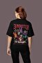 Monkey D. Luffy Roronoa Zoro Sanji Back Printed Unisex Oversized One Piece Characters Anime T-Shirt - 3