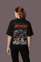 Design Berserk Guts Back Printed Unisex Oversized Anime Character T-Shirt - 3