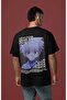 Hunter X Hunter Killua Zoldyck Back Printed Unisex Oversized Anime T-Shirt - 3