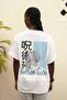 Jujutsu Kaisen Gojo Satoru Back Printed Unisex Oversized Anime T-Shirt - 3