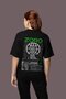 Design Roronoa Zoro Sırt Printed Unisex Oversized One Piece Anime Character T-Shirt - 3