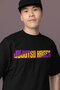 Jujutsu Kaisen Gojo Back Printed Unisex Oversized Anime Character T-Shirt - 4
