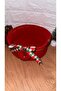 Hand Knitted Red Christmas Basket, Stylish and Warm Design for Christmas Gift - 3