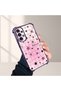 Samsung Galaxy A13 4g Compatible Transparent Silicone Colorful Star Camera Protection Anti-Shock Case - 4