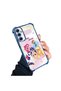 Samsung Galaxy A34 5g Compatible Transparent Silicone Camera Protection Anti-Bump Pony Pattern Case - 2