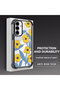 Samsung Galaxy A56 Compatible Transparent Silicone Case Little Yellow Flower Camera Protection Anti-Shock - 3