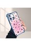 Redmi 12C Compatible Transparent Silicone Colorful Star Camera Protection Anti-Shock Case - 4