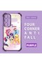 Samsung Galaxy A35 Compatible Transparent Silicone Camera Protection Anti-Impact Pony Pattern Case