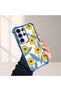 Samsung Galaxy S23 Ultra Compatible Transparent Silicone Case Little Yellow Flower Camera Protection Anti-Shock - 4