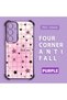 Samsung Galaxy S24 Fe Compatible Transparent Silicone Colorful Star Camera Protection Anti-Shock Case - 2