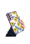Samsung Galaxy A13 4g Compatible Transparent Silicone Case Little Yellow Flower Camera Protection Anti-Shock - 2