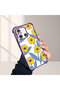 Redmi 12C Compatible Transparent Silicone Case Little Yellow Flower Camera Protection Anti-Shock - 4